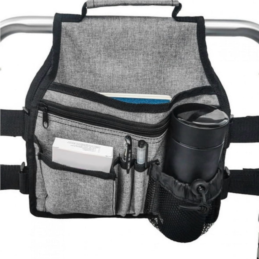 Gray Walker Organizer Bag - Double Sided - Picture 5 of 11
